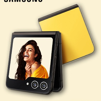 Samsung Galaxy Z Flip 5 Yellow Debut